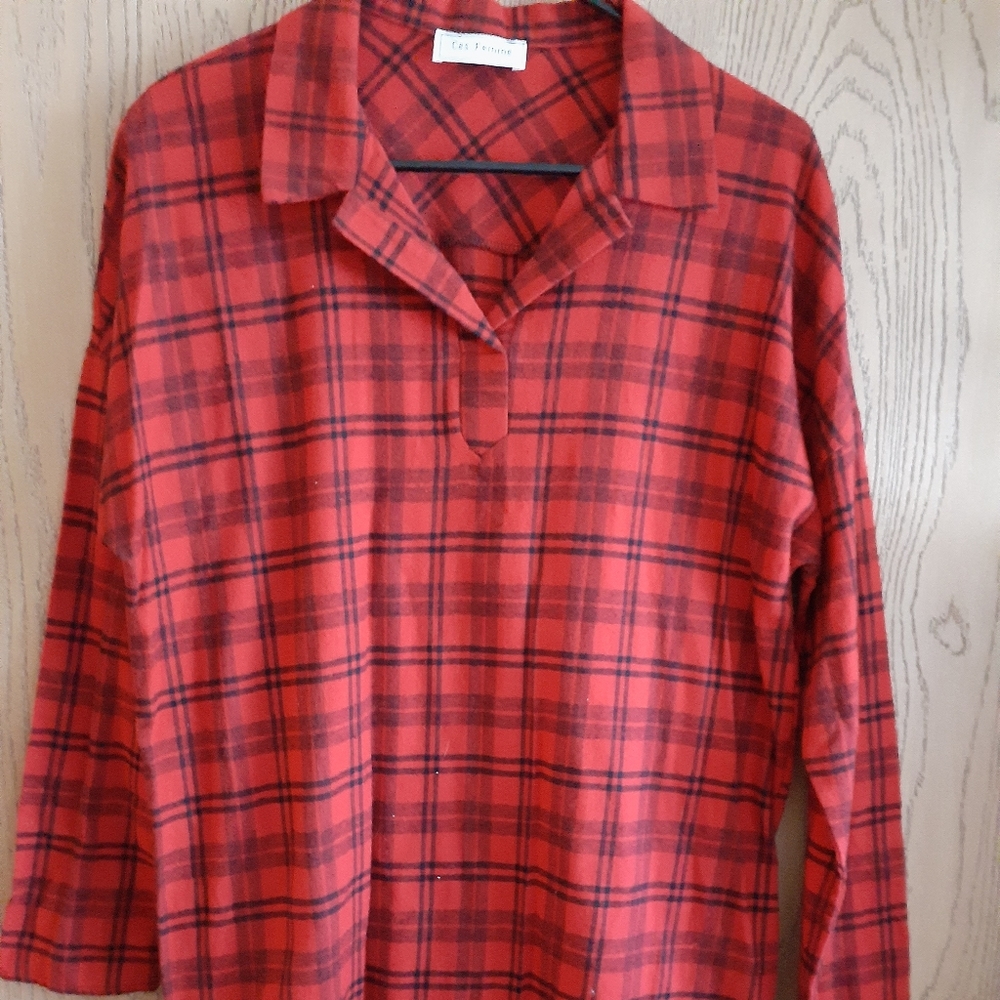 Ladies flannel shirt